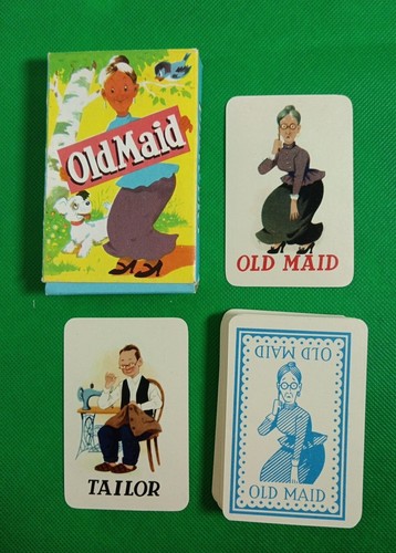 Vintage foreign old maid - vintage,