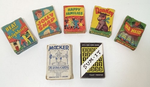 Card games vintage - card, your