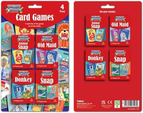 Pack classic card games kids - card,