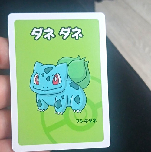 Bulbasaur old maid - maid, game