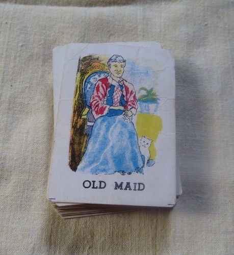 Old maid card game from - maid,