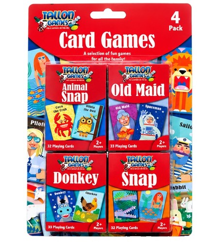 Kids card games - 4, pack