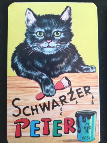Schwarzer peter - schwarzer,