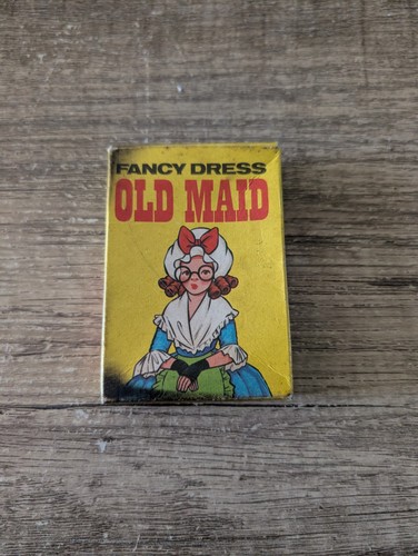 Fancy dress old maid cards - fancy,