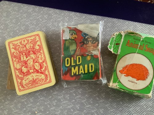 Vintage playing card game - playing,