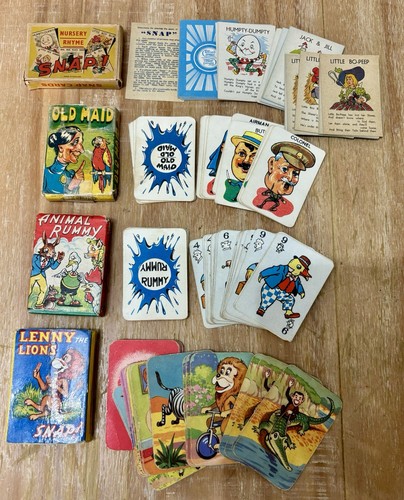 Vintage card games snap old - vintage,